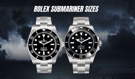 measurements of rolex submariner|rolex submariner size chart.